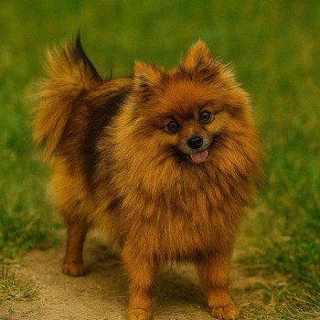 chien Spitz allemand Tarka Élevage du Royaume des P'tits Loups